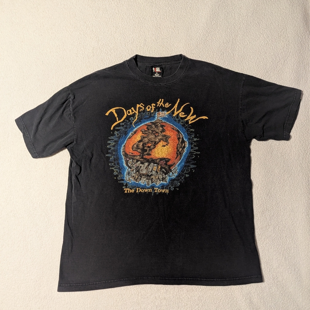 Vintage Days of the New 1998 Tour XL T-shirt Giant